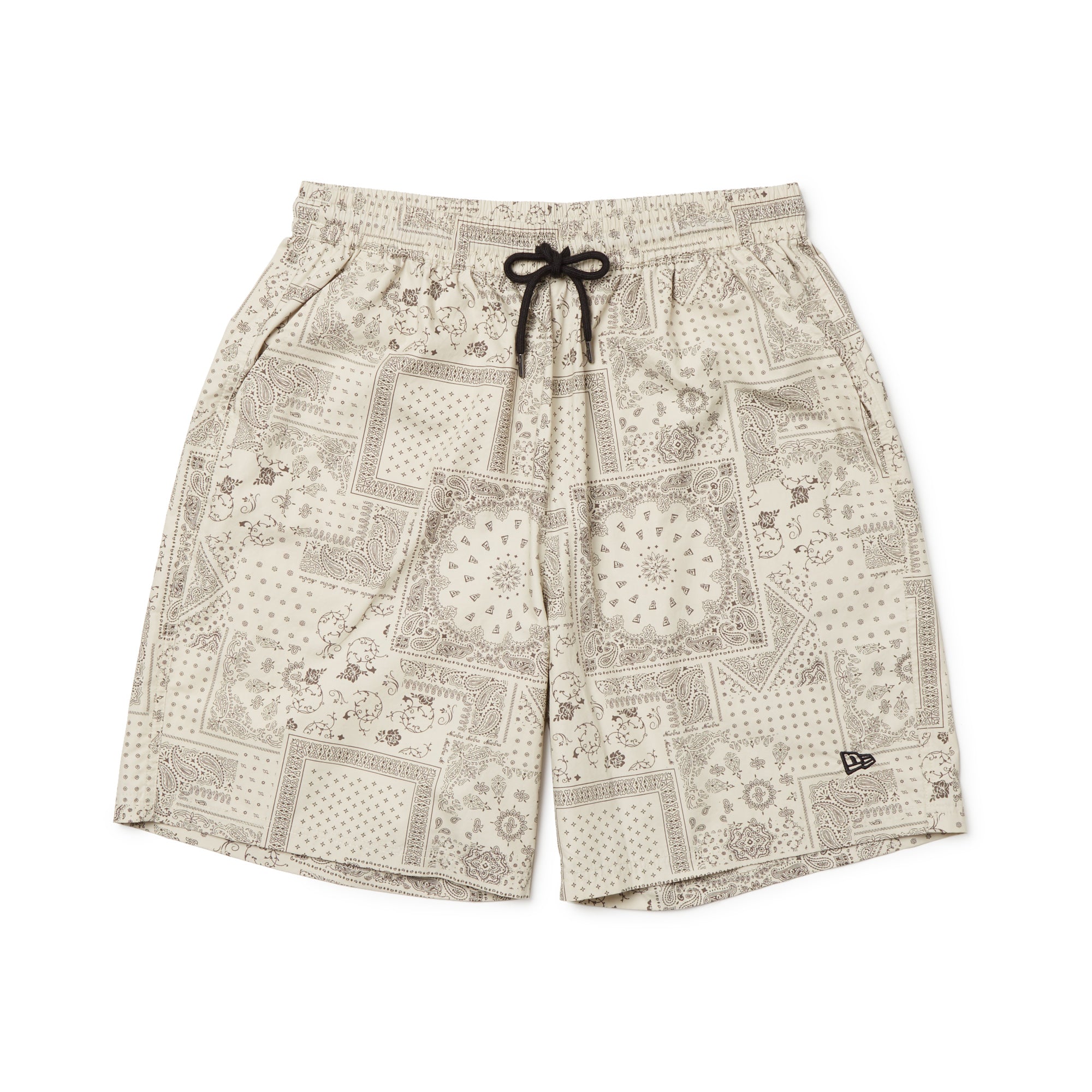ウーブン ショートパンツ Floral Paisley ストーン | ニューエラ