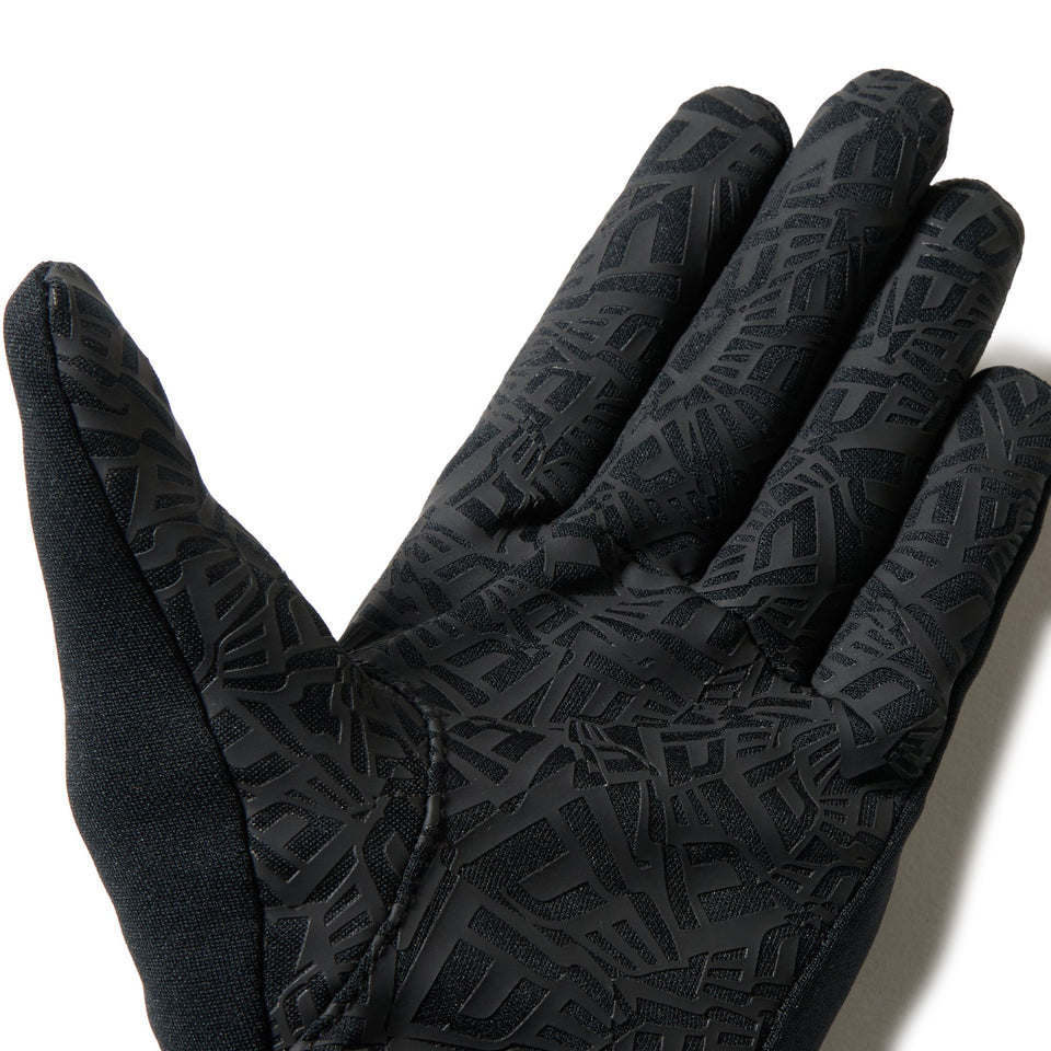 イータッチ フリース ウォーマーグローブ ボックスロゴ ブラック/グレー FW25 - 14675878 - S | NEW ERA ニューエラ公式オンラインストア