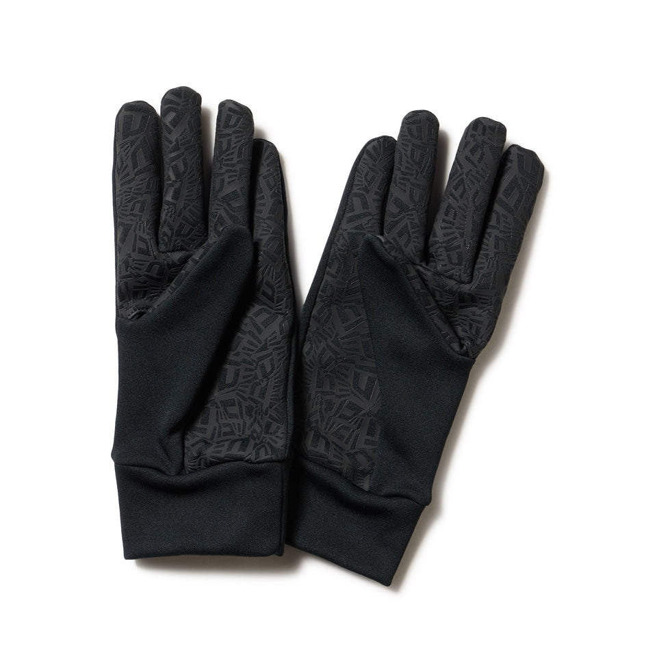 イータッチ フリース ウォーマーグローブ ビッグフラッグロゴ ブラック/ホワイト FW25 - 14675882 - S | NEW ERA ニューエラ公式オンラインストア