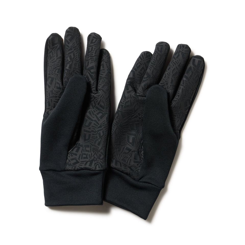 イータッチ フリース ウォーマーグローブ ビッグフラッグロゴ ブラック/ブラック FW25 - 14675883 - S | NEW ERA ニューエラ公式オンラインストア