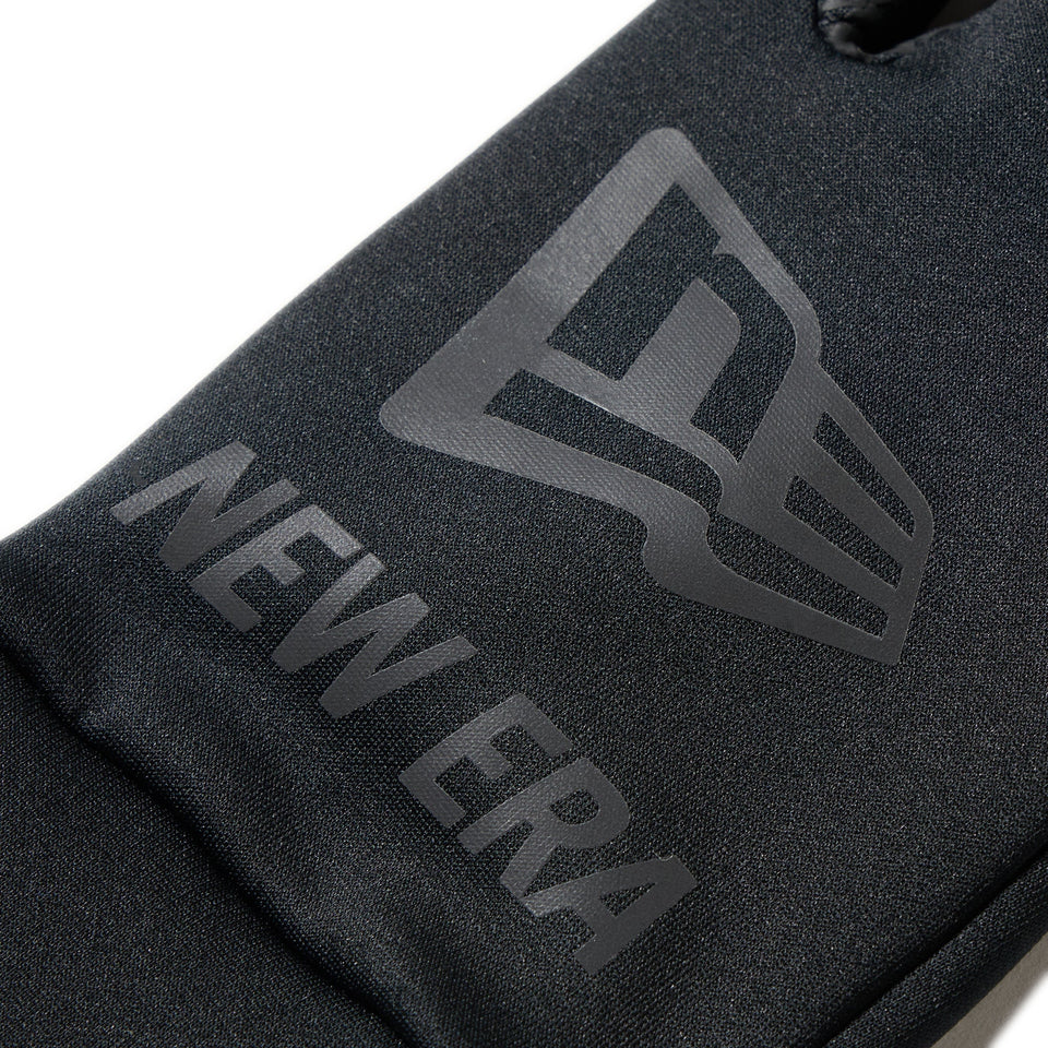イータッチ フリース ウォーマーグローブ ビッグフラッグロゴ ブラック/ブラック FW25 - 14675883 - S | NEW ERA ニューエラ公式オンラインストア