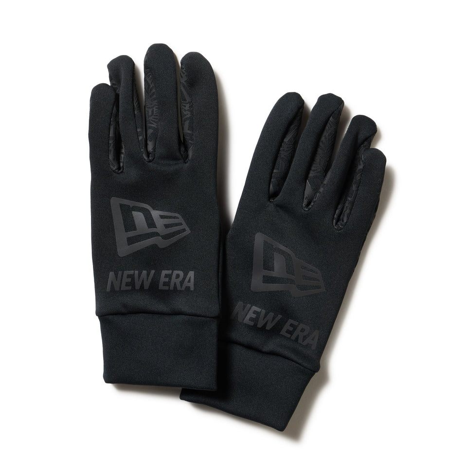 イータッチ フリース ウォーマーグローブ ビッグフラッグロゴ ブラック/ブラック FW25 - 14675883 - S | NEW ERA ニューエラ公式オンラインストア