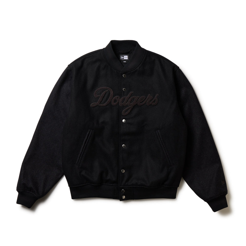 メルトン バーシティジャケット ロサンゼルス・ドジャース ブラック FW25 - 14682678 - S | NEW ERA ニューエラ公式オンラインストア