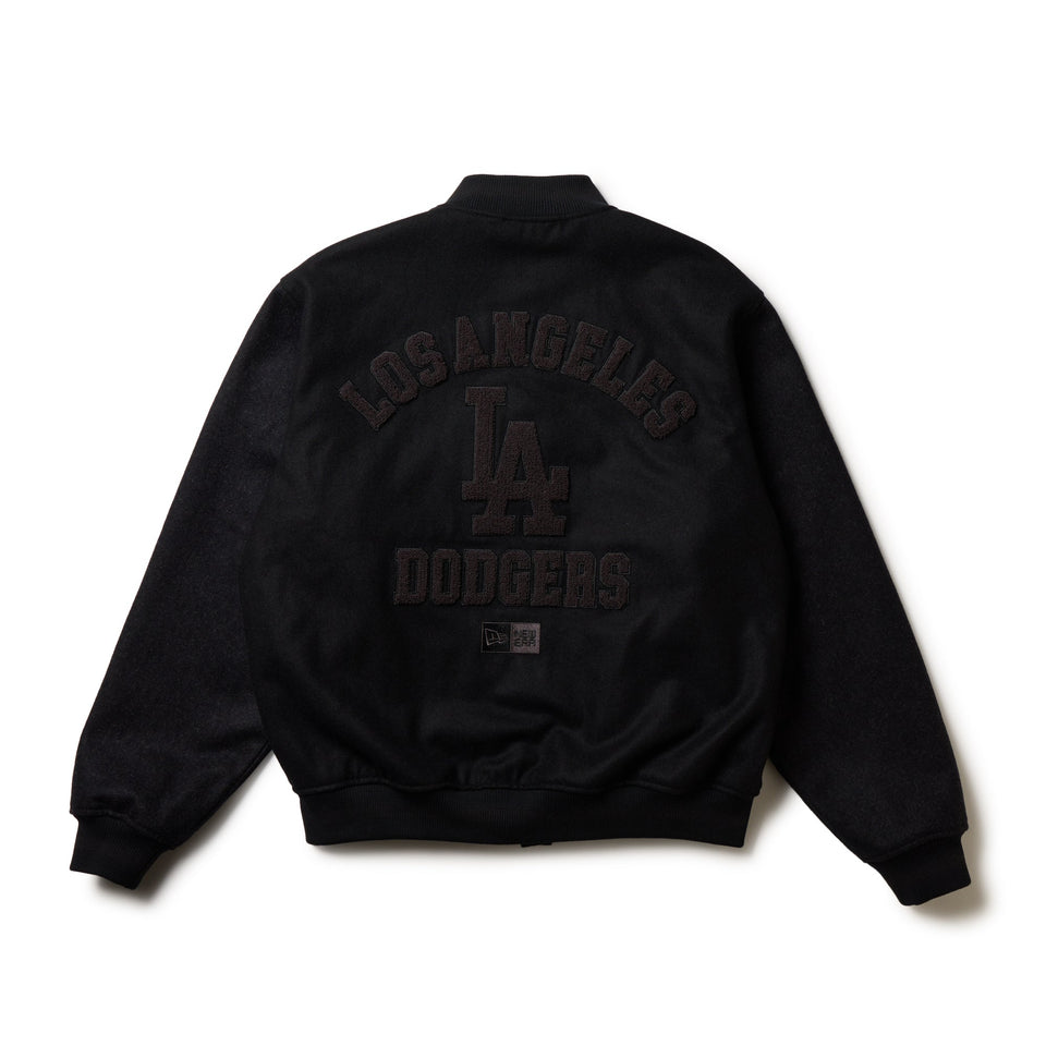 メルトン バーシティジャケット ロサンゼルス・ドジャース ブラック FW25 - 14682678 - S | NEW ERA ニューエラ公式オンラインストア