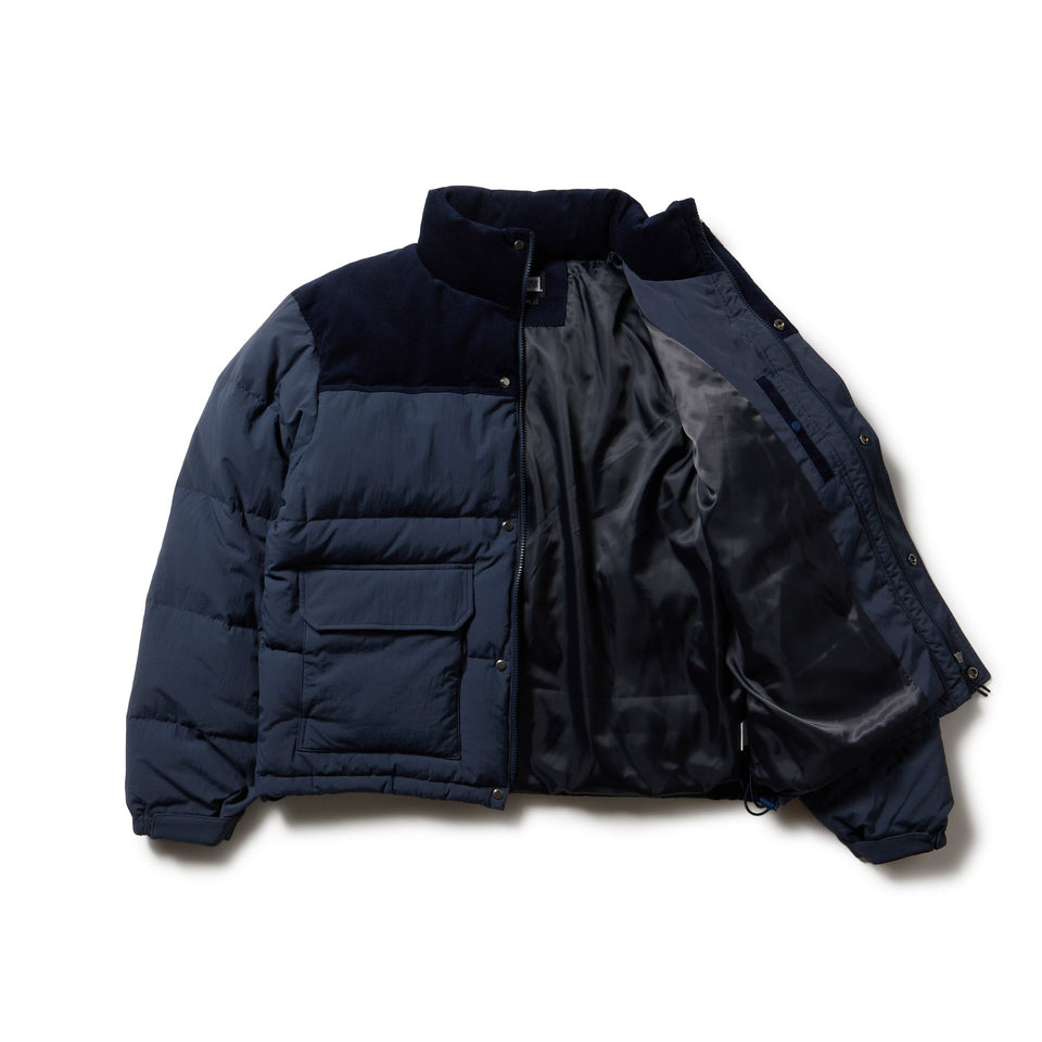 ダウンジャケット コーデュロイ コンビ ネイビー FW25 - 14682726 - S | NEW ERA ニューエラ公式オンラインストア