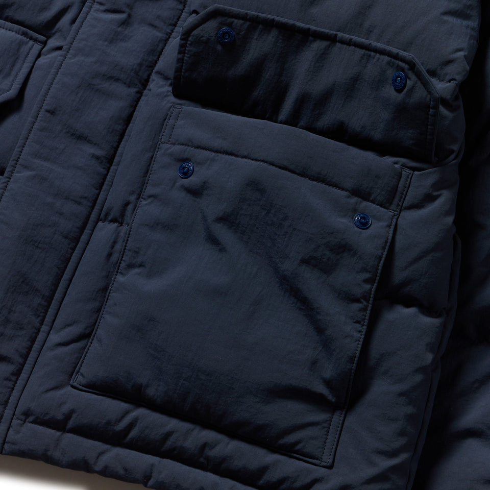 ダウンジャケット コーデュロイ コンビ ネイビー FW25 - 14682726 - S | NEW ERA ニューエラ公式オンラインストア
