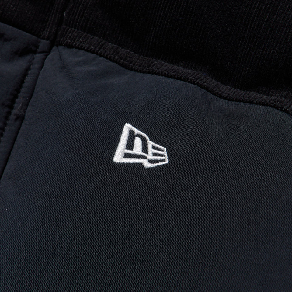 ダウンジャケット コーデュロイ コンビ ブラック FW25 - 14682727 - S | NEW ERA ニューエラ公式オンラインストア