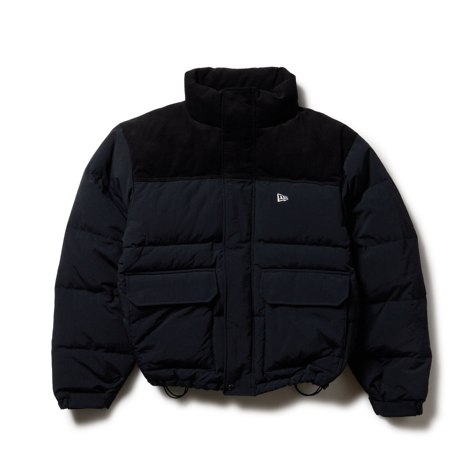ダウンジャケット コーデュロイ コンビ ブラック FW25 - 14682727 - S | NEW ERA ニューエラ公式オンラインストア