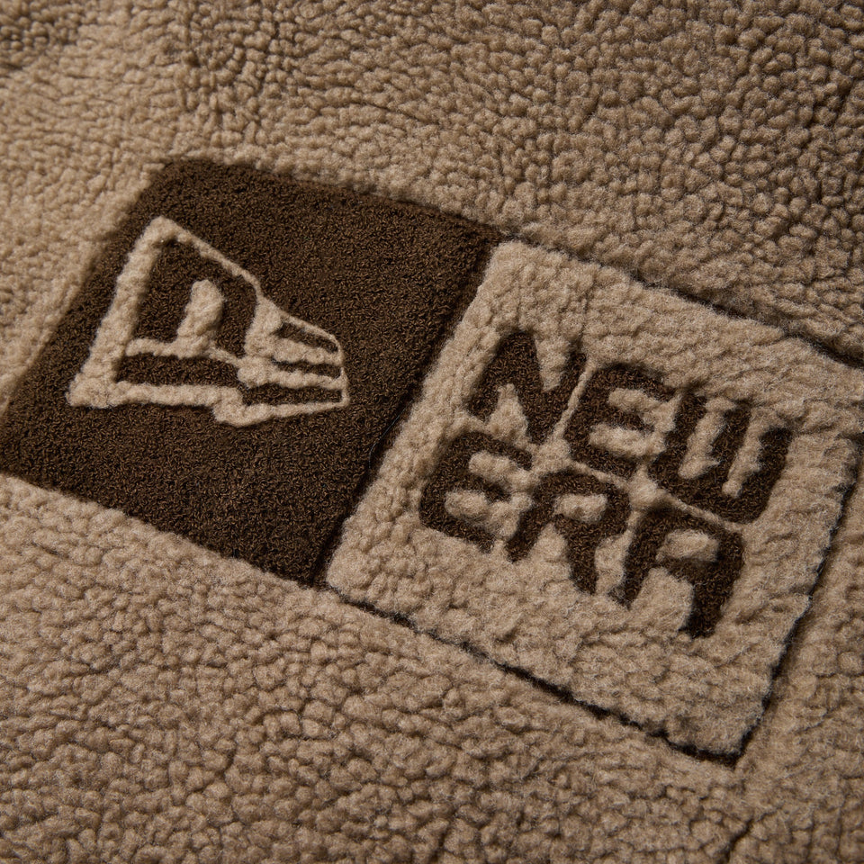 ボアブルゾン モカ FW25 オーバーサイズド - 14682728 - S | NEW ERA ニューエラ公式オンラインストア