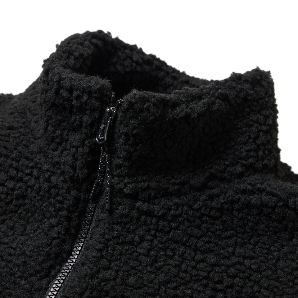 ボアブルゾン ブラック FW25 オーバーサイズド - 14682729 - S | NEW ERA ニューエラ公式オンラインストア