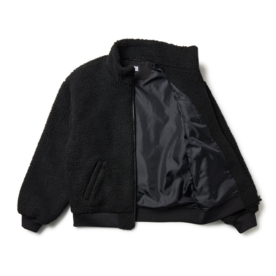 ボアブルゾン ブラック FW25 オーバーサイズド - 14682729 - S | NEW ERA ニューエラ公式オンラインストア