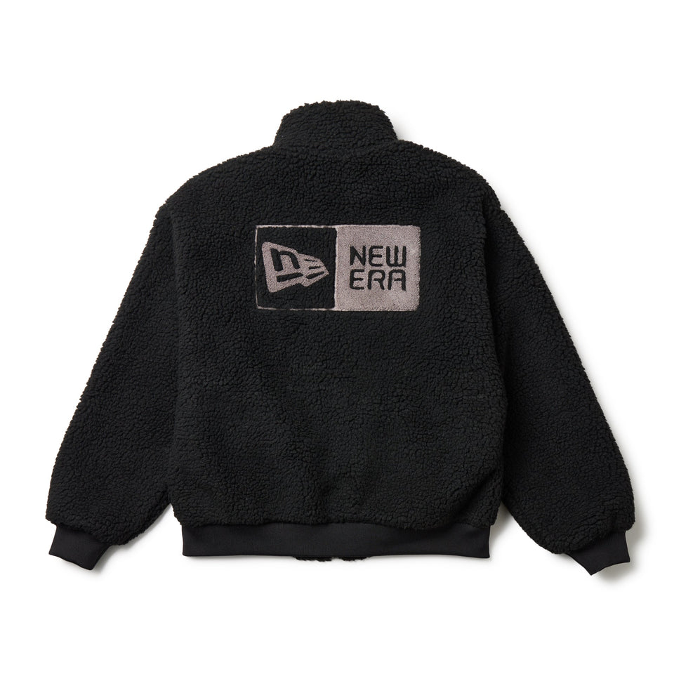 ボアブルゾン ブラック FW25 オーバーサイズド - 14682729 - S | NEW ERA ニューエラ公式オンラインストア