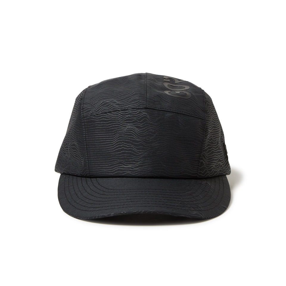 GORE-TEX ブラックキャップ 7 1/2 ジェットキャップ GORE-TEX 2L Topographic surface ブラック