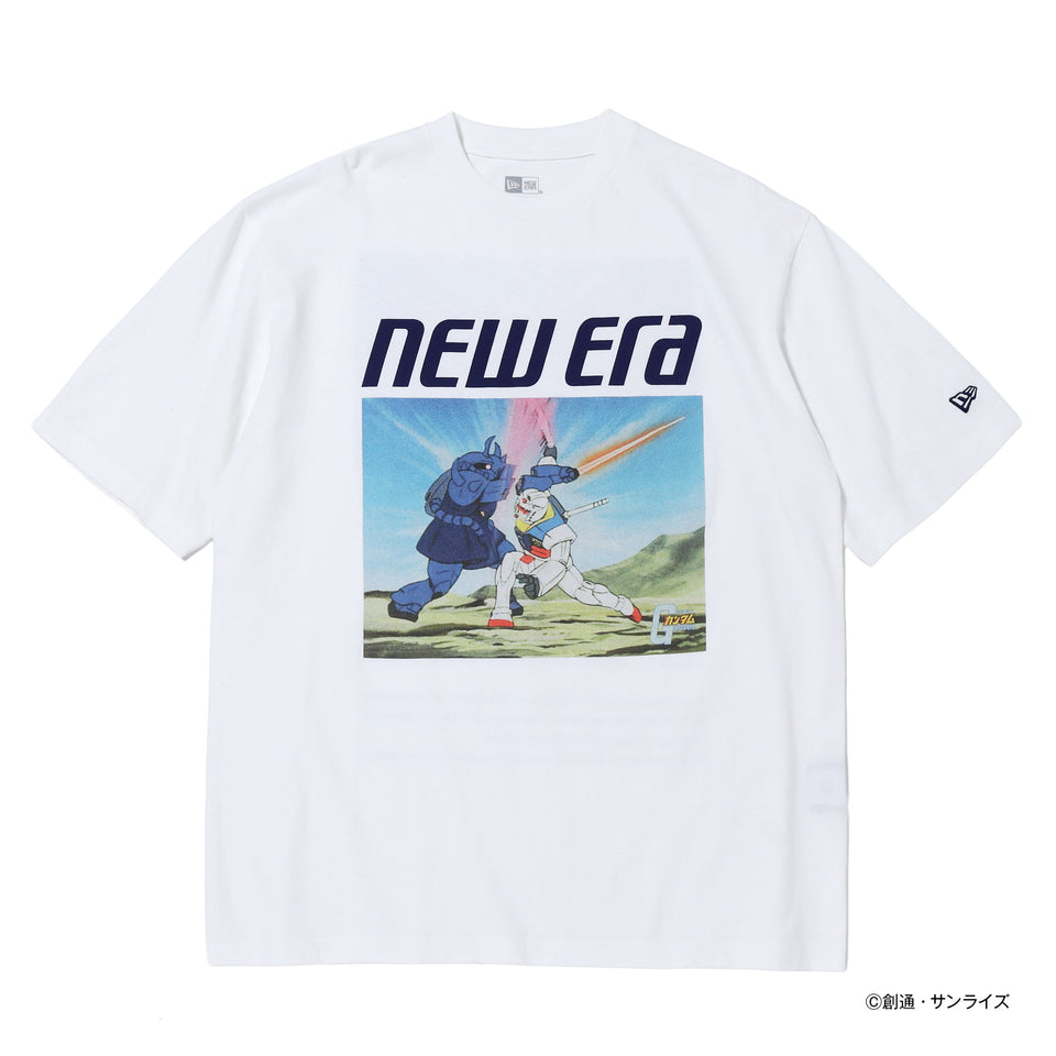 半袖 ウォッシュドコットン Tシャツ 機動戦士ガンダム オフホワイト