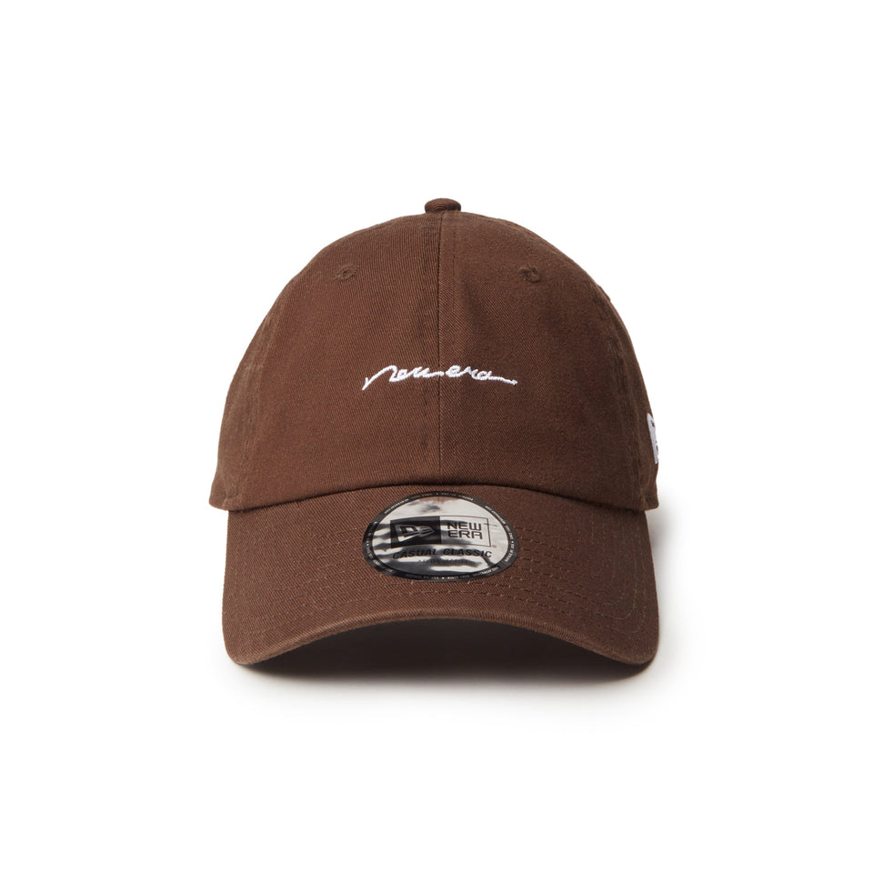 カジュアルクラシック Handwritten Logo ウォルナット - 14307351 - OSFM | NEW ERA ニューエラ公式オンラインストア