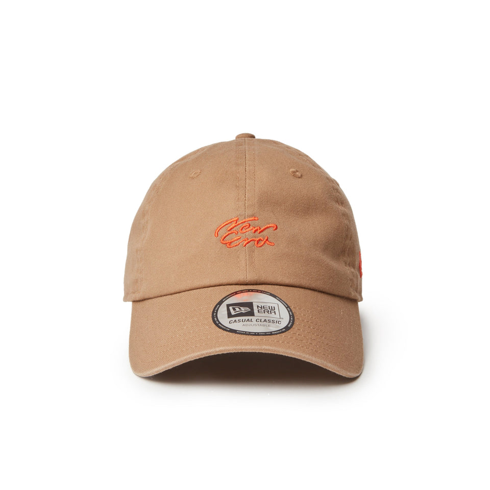 カジュアルクラシック Handwritten Logo カーキ - 14307379 - OSFM | NEW ERA ニューエラ公式オンラインストア