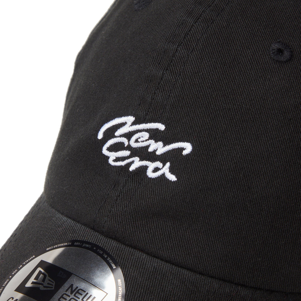 カジュアルクラシック Handwritten Logo ブラック - 14307380 - OSFM | NEW ERA ニューエラ公式オンラインストア