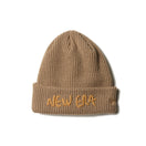 ベーシック カフニット Handwritten Logo ベージュ - 14312211 - OSFM | NEW ERA ニューエラ公式オンラインストア