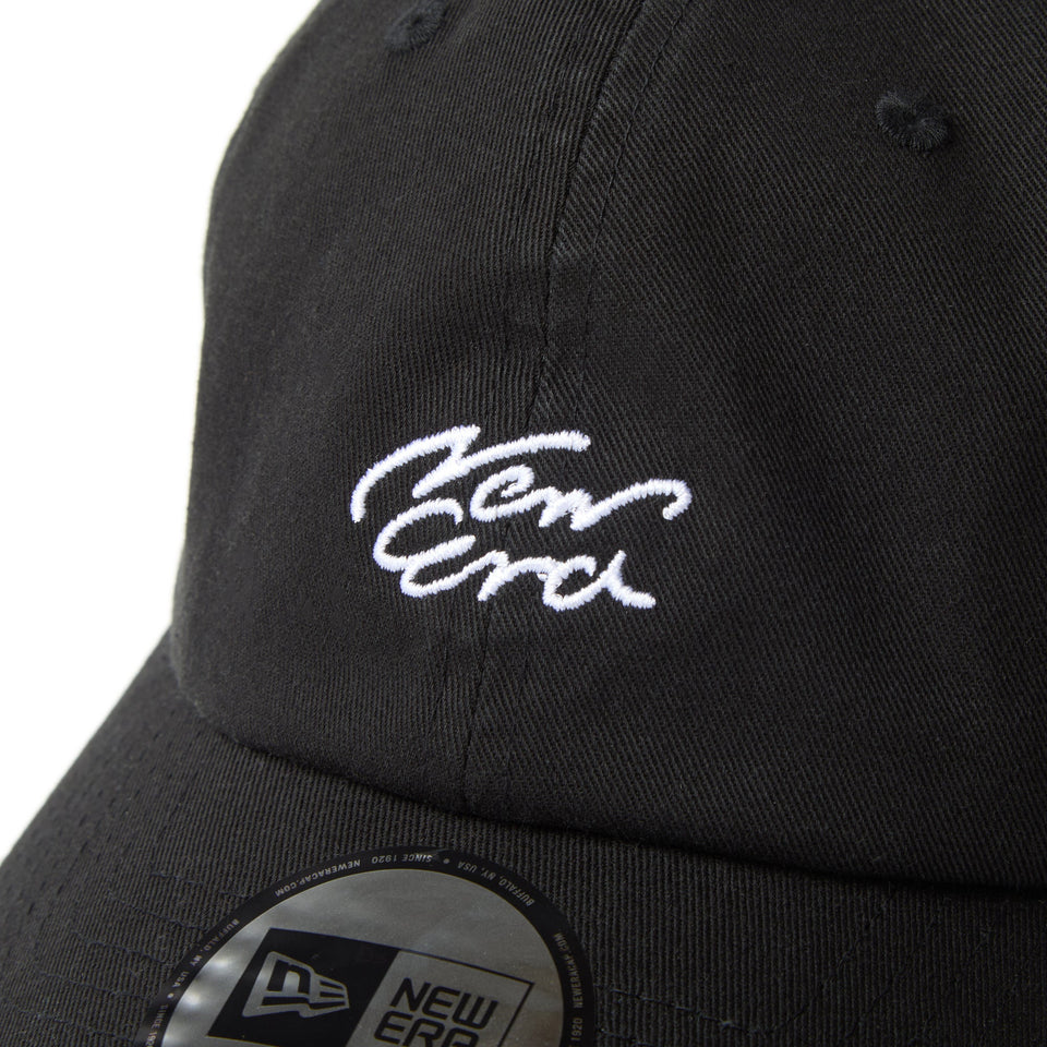 カジュアルクラシック Handwritten Logo ブラック - 14667733-OSFM | NEW ERA ニューエラ公式オンラインストア