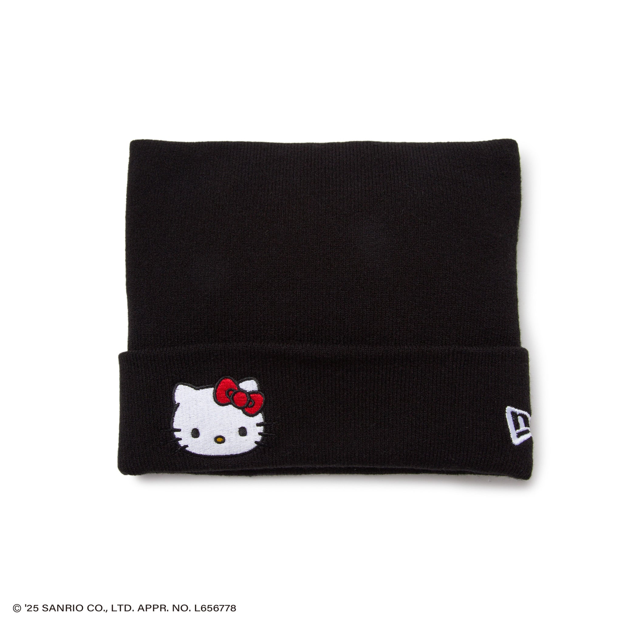 スクエアニット HELLO KITTY ハローキティ ブラック