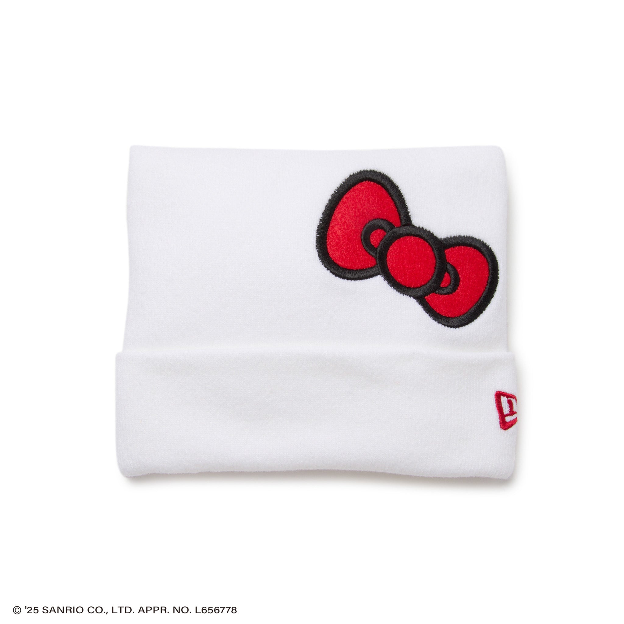 スクエアニット HELLO KITTY リボン ホワイト | ニューエラ
