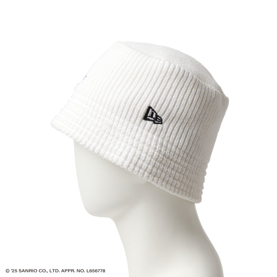 ニットバケット HELLO KITTY NEW ERA フェイス ホワイト
