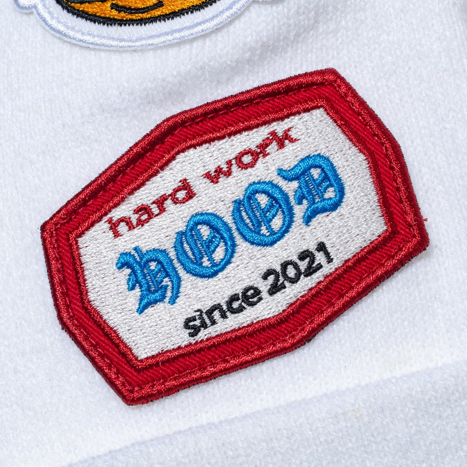 カフニット hood モリハルナ ワッペン ホワイト - 14520581 - OSFM | NEW ERA ニューエラ公式オンラインストア