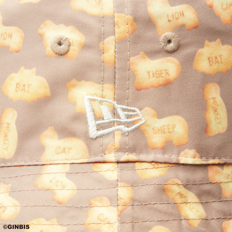 Kid's バケット01 たべっ子どうぶつ ビスケット ブラック/カーキ - 14346910 - SM | NEW ERA ニューエラ公式オンラインストア