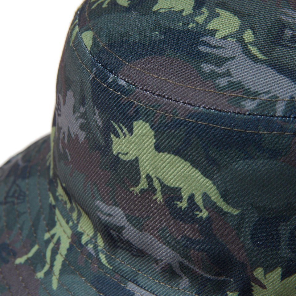 キッズ Kid's バケット01 DIOSAUR ダイナソーカモ - 14671682 - SM | NEW ERA ニューエラ公式オンラインストア