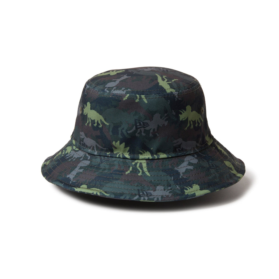 キッズ Kid's バケット01 DIOSAUR ダイナソーカモ - 14671682 - SM | NEW ERA ニューエラ公式オンラインストア