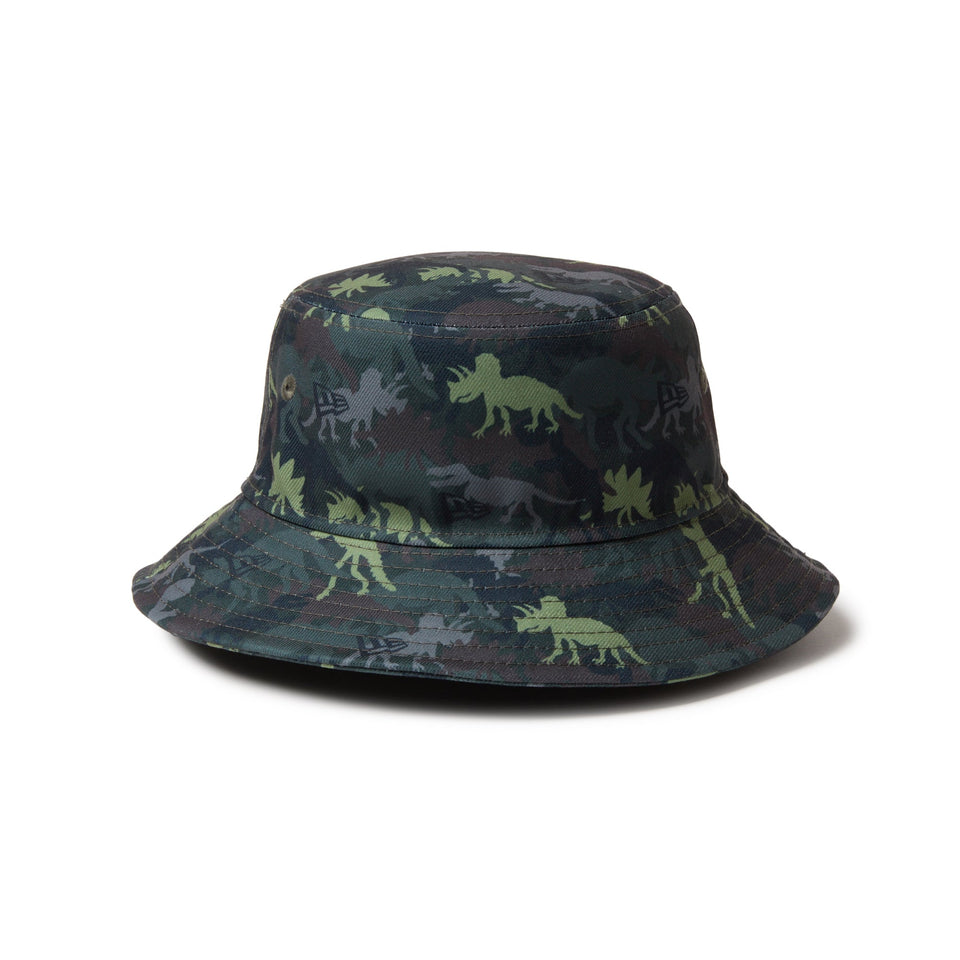 キッズ Kid's バケット01 DIOSAUR ダイナソーカモ - 14671682 - SM | NEW ERA ニューエラ公式オンラインストア