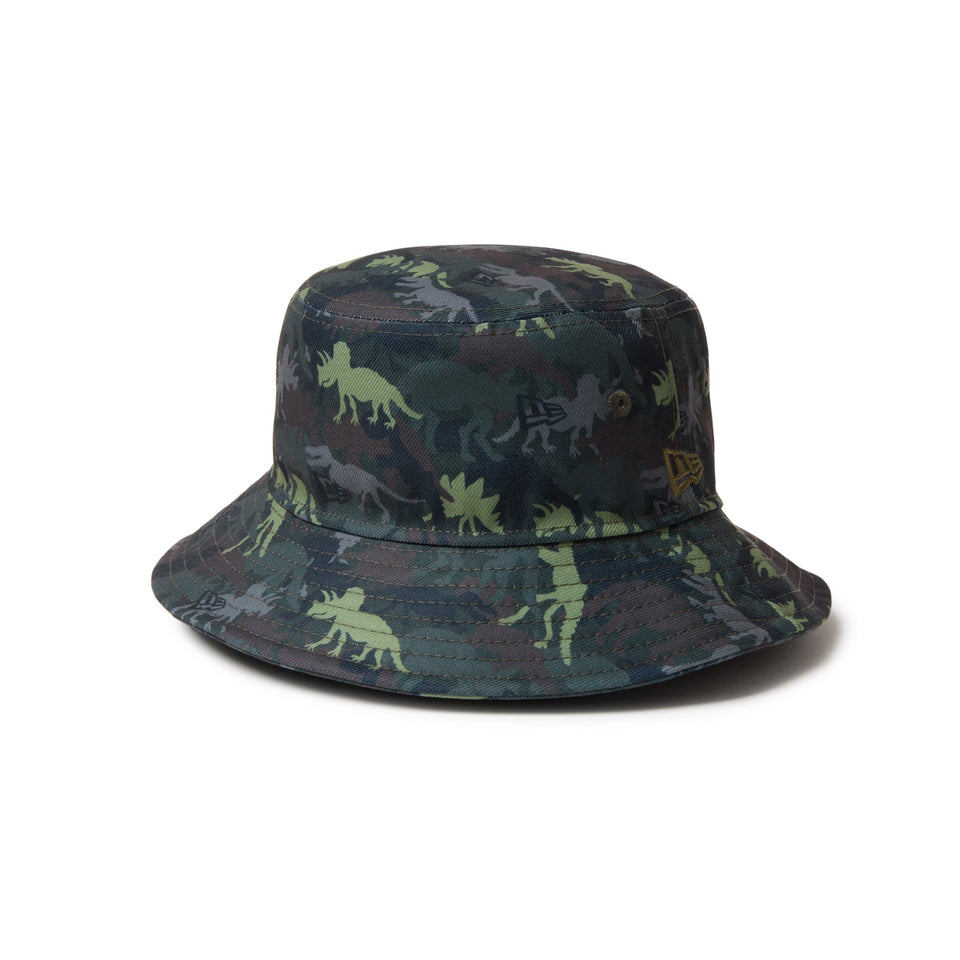 キッズ Kid's バケット01 DIOSAUR ダイナソーカモ | ニューエラ