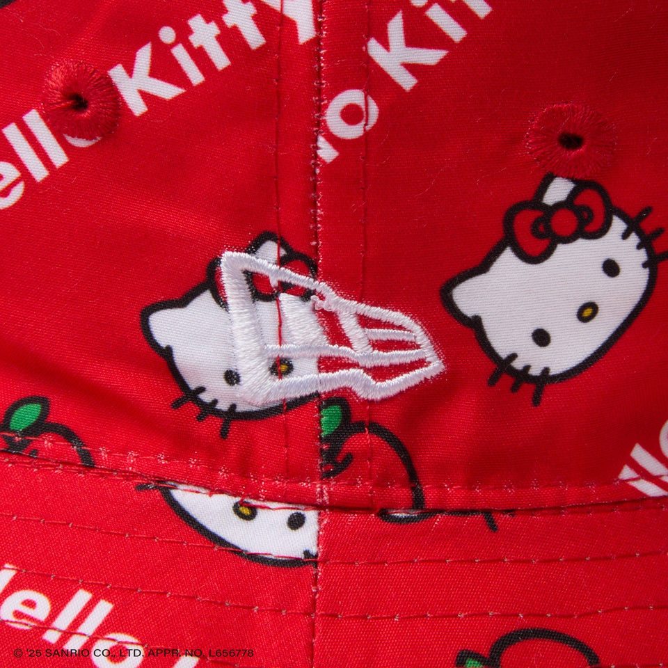 ニューエラ　ハローキティ　バケットハット　M/L NEW ERA ニューエラ キッズ ハット NEWERA Kid's バケット01
