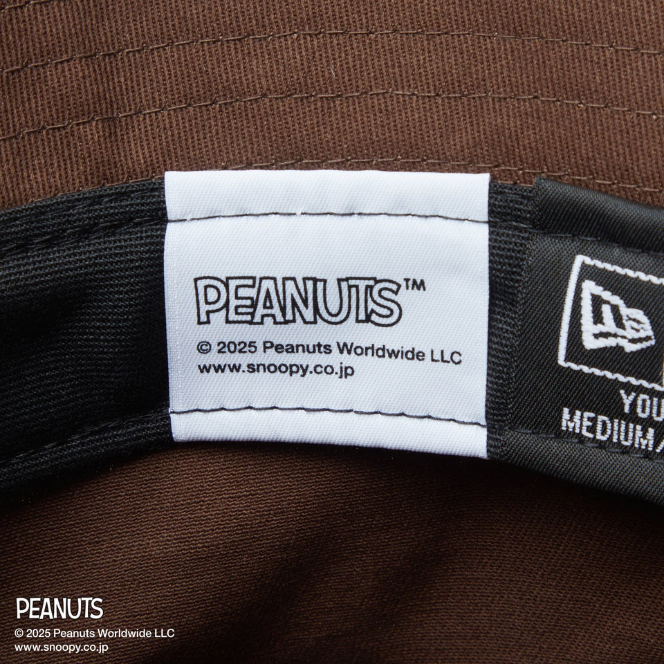 Kid's バケット01 PEANUTS ピーナッツ ウォルナット - 14344500 - SM | NEW ERA ニューエラ公式オンラインストア