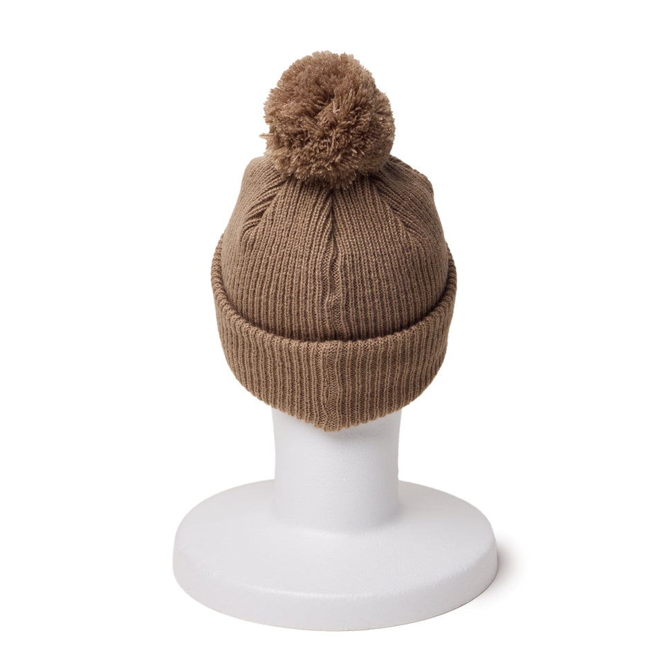 Kid's ポンポンニット リブ ベージュ - 14325264 - YTH | NEW ERA ニューエラ公式オンラインストア