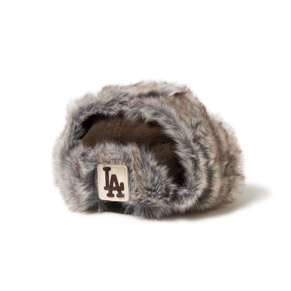 キッズ Kid's トラッパー ロサンゼルス・ドジャース コーデュロイ ウォルナット - 14671663 - SM | NEW ERA ニューエラ公式オンラインストア