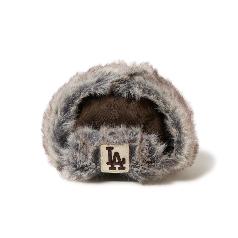 キッズ Kid's トラッパー ロサンゼルス・ドジャース コーデュロイ ウォルナット - 14671663 - SM | NEW ERA ニューエラ公式オンラインストア