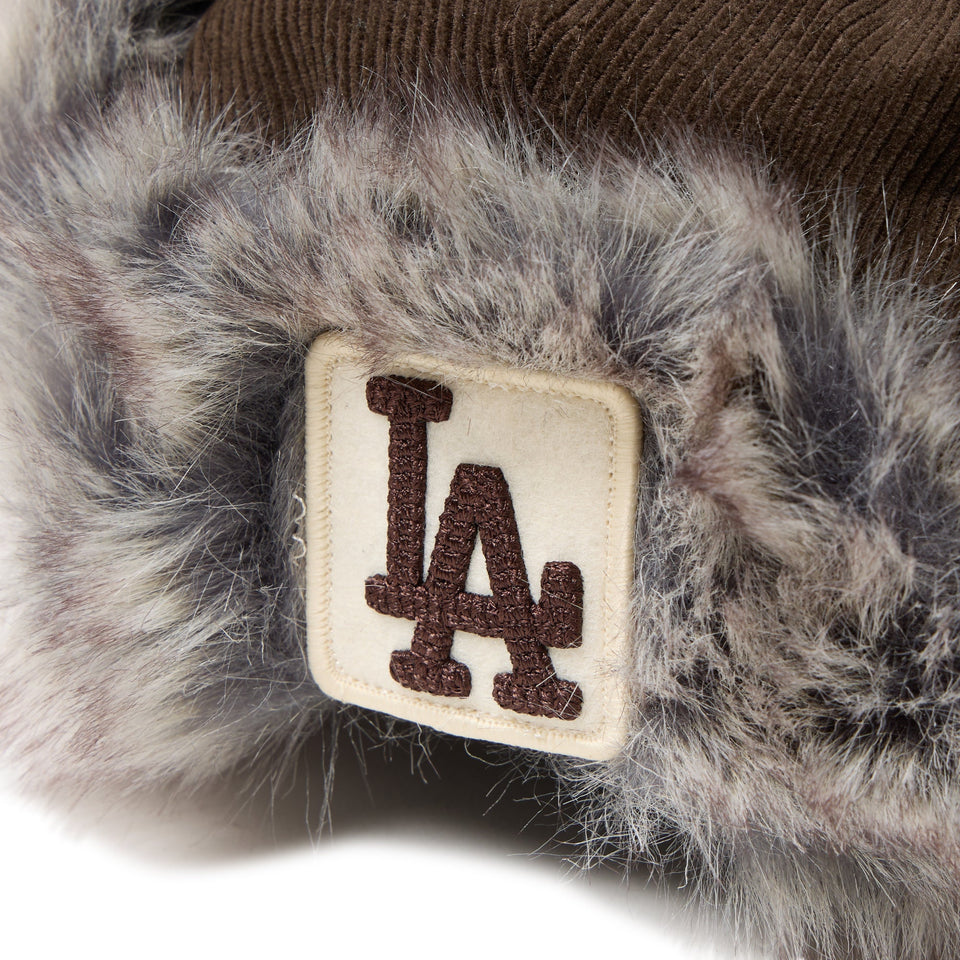 キッズ Kid's トラッパー ロサンゼルス・ドジャース コーデュロイ ウォルナット - 14671663 - SM | NEW ERA ニューエラ公式オンラインストア
