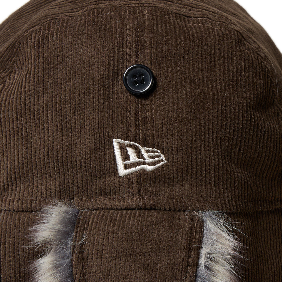 キッズ Kid's トラッパー ロサンゼルス・ドジャース コーデュロイ ウォルナット - 14671663 - SM | NEW ERA ニューエラ公式オンラインストア