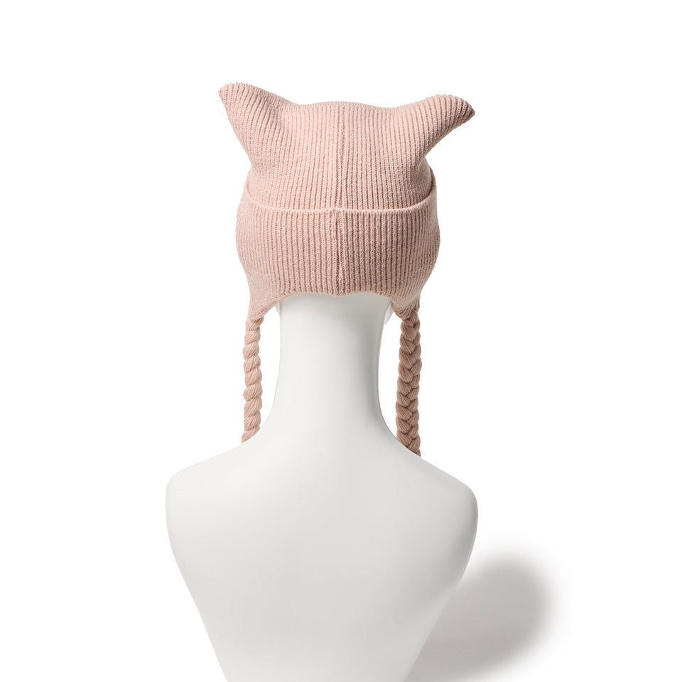 キッズ Kid's スクエアニット フラップ ラスティピンク - 14671668 - YTH | NEW ERA ニューエラ公式オンラインストア