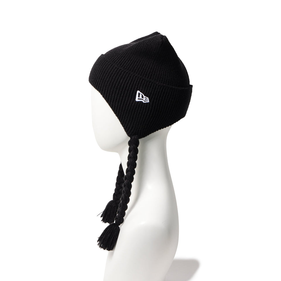 キッズ Kid's スクエアニット フラップ ブラック - 14671669 - YTH | NEW ERA ニューエラ公式オンラインストア