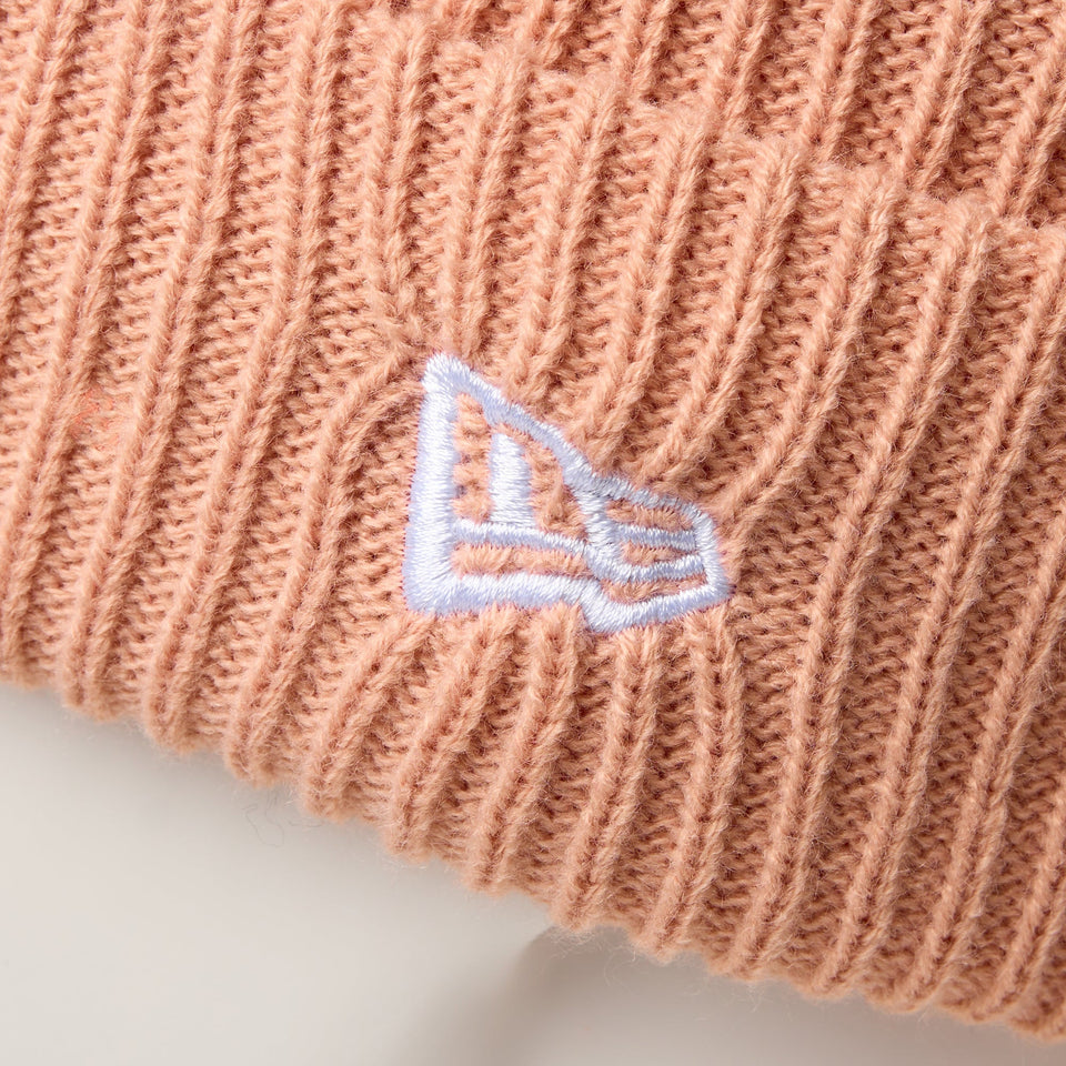 キッズ Kid's ポンポンニット ラスティピンク - 14671672 - YTH | NEW ERA ニューエラ公式オンラインストア