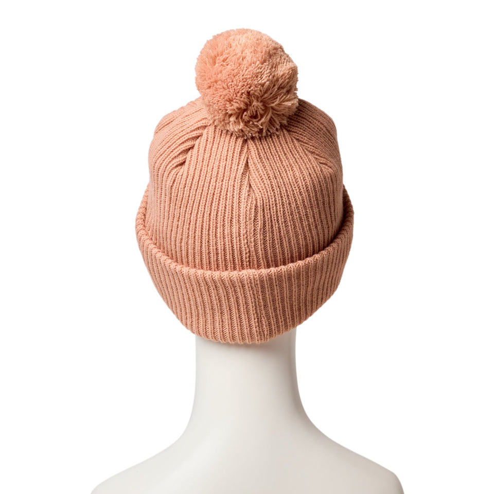 キッズ Kid's ポンポンニット ラスティピンク - 14671672 - YTH | NEW ERA ニューエラ公式オンラインストア