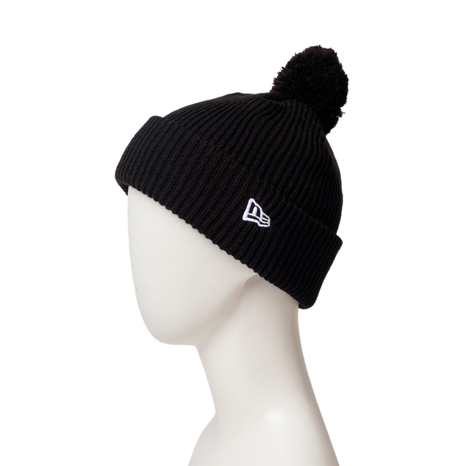 キッズ Kid's ポンポンニット ブラック - 14671674 - YTH | NEW ERA ニューエラ公式オンラインストア