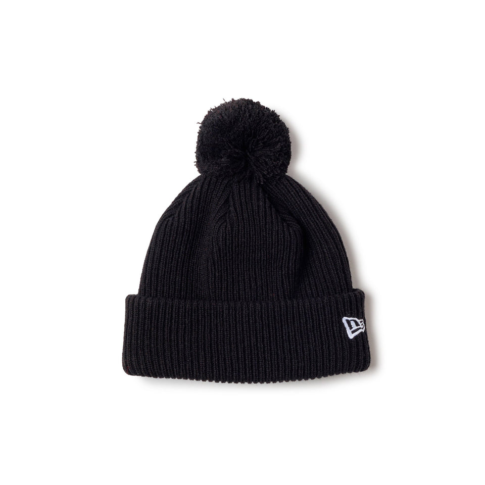 キッズ Kid's ポンポンニット ブラック | ニューエラオンライン