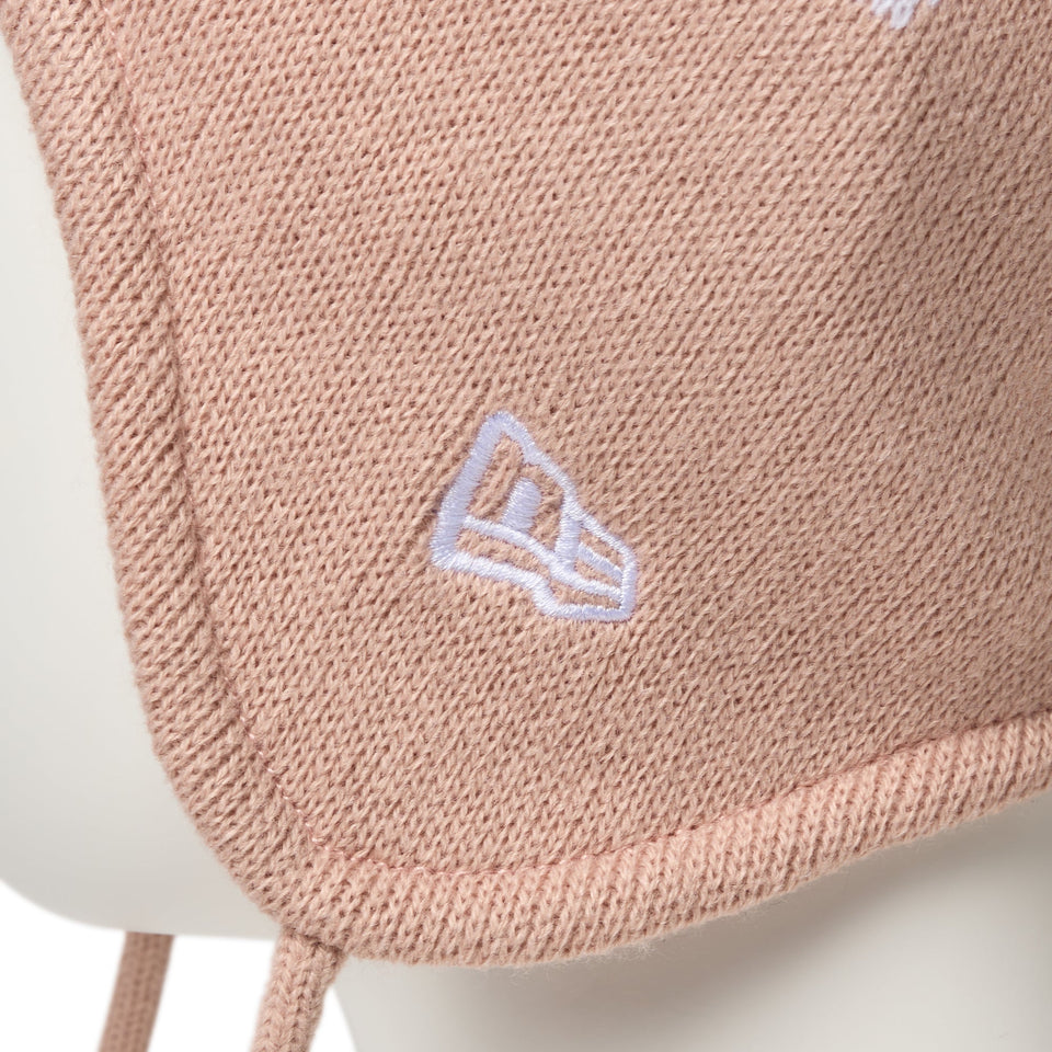 キッズ Kid's ポンポンニット イヤーフラップ ラスティピンク - 14671677 - YTH | NEW ERA ニューエラ公式オンラインストア