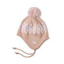 キッズ Kid's ポンポンニット イヤーフラップ ラスティピンク - 14671677 - YTH | NEW ERA ニューエラ公式オンラインストア