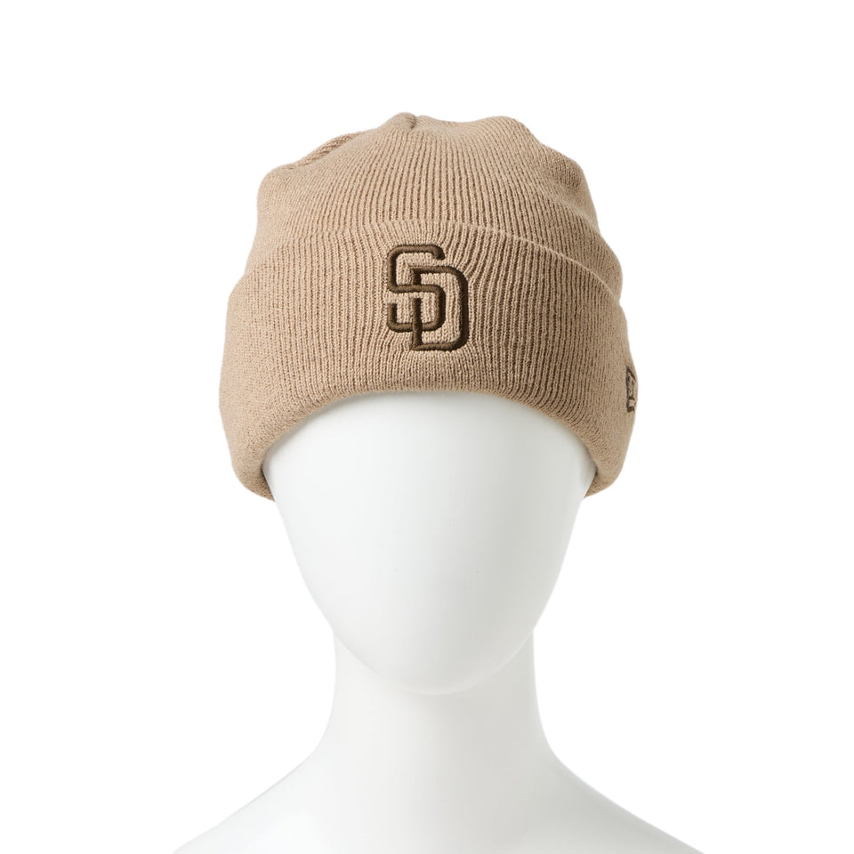 キッズ Kid's ベーシック カフニット サンディエゴ・パドレス ベージュ - 14671686 - YTH | NEW ERA ニューエラ公式オンラインストア