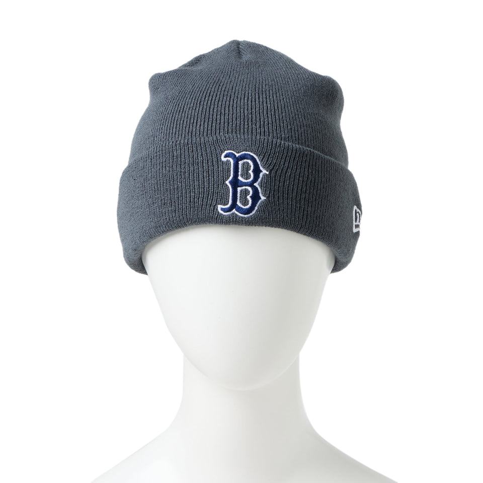 キッズ Kid's ベーシック カフニット ボストン・レッドソックス チャコール - 14671690 - YTH | NEW ERA ニューエラ公式オンラインストア