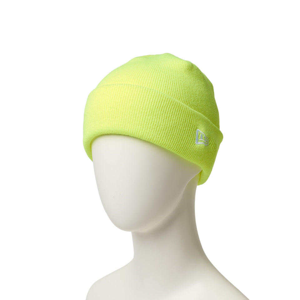 キッズ Kid's ベーシック カフニット ネオンイエロー - 14671693 - YTH | NEW ERA ニューエラ公式オンラインストア